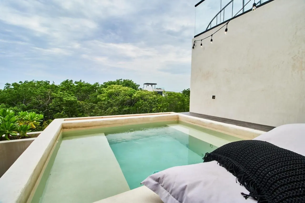 Appartamento Bohochic Penthouse 3Bdr X Pool X Jungle Views Tulum Messico
